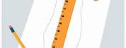Measure Foot Size with Ruler