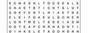 Mental Health Word Search