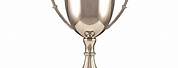 Metal Cup Trophy with Acorn Top