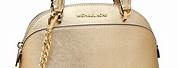 Michael Kors Gold Handbag