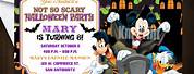 Mickey Mouse Halloween Birthday Party