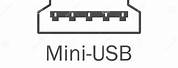 Mini USB Port Icon