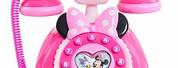 Minnie Mouse Phone with a Heart PNG