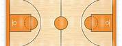 NBA Basketball Court Template