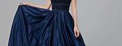 Navy Blue Prom Dress Color Psychology