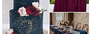 Navy and Maroon Wedding Colors