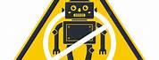 No Robot Sign PNG