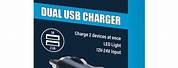 No Worries Mate Dual USB Car Charger