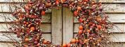 Old Primitive Fall Wreaths