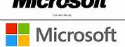 Old vs New Microsoft Logo