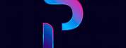 P Logo Design Pink
