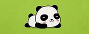 Panda Sleeping Cartoon Desktop Wallpaper