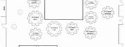 Party Room Layout Template