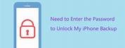 Password to Unlock iPhone Backup