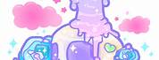Pastel Goth Anime Tattoo PNG
