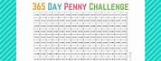 Penny Challenge in Black and White