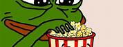 Pepe Eating Popcorn GIF