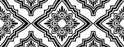 Persian Pattern Black and White