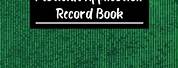 Pesticide Record Book Cover