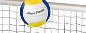Photo of Volleyball Net with Ball for PowerPoint