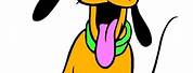 Pluto Dog Face Cartoon