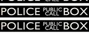 Police Box Decals