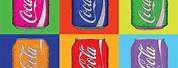 Pop Art Painting of Coca-Cola