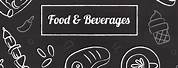 Portfolio Background Design for Food Beverages
