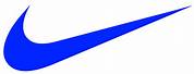 Printable Blue Nike Logo