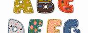 Printable Bold Letters for Kids