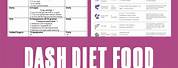 Printable Dash Diet Cheat Sheet