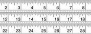 Printable Measuring Tape 12 Inches