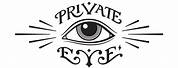 Private Eye Window Sign