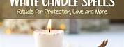 Protection Spells with White Candles