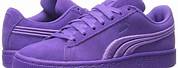 Purple Puma Suede Classic Sneakers