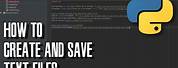 Python File Save As
