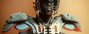 Quarterback Football-NFL Action Cyberpunk Armor
