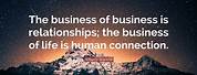 Quotes About Business Relationships