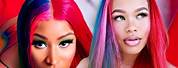 Rainbow Hair Nicki Minaj 6Ix9ine