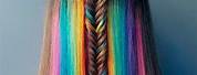 Rainbow Hairstyles for Wedding