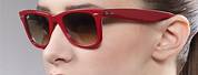 Ray-Ban See through Glasses with Red