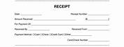 Receipt Book Template Word Free Download