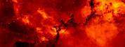 Red Fire Galaxy Wallpaper