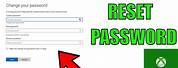 Reset Xbox One Password
