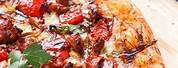 Roasted Tomato Sausage Pizza