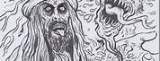 Rob Zombie Art Coloring Pages