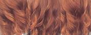Rose Gold Color On Natural Red Hair