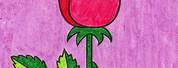 Rose Painting for Kids