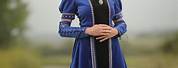 Royal Blue Medieval Dresses