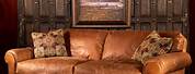Rustic Leather Living Room Furniture